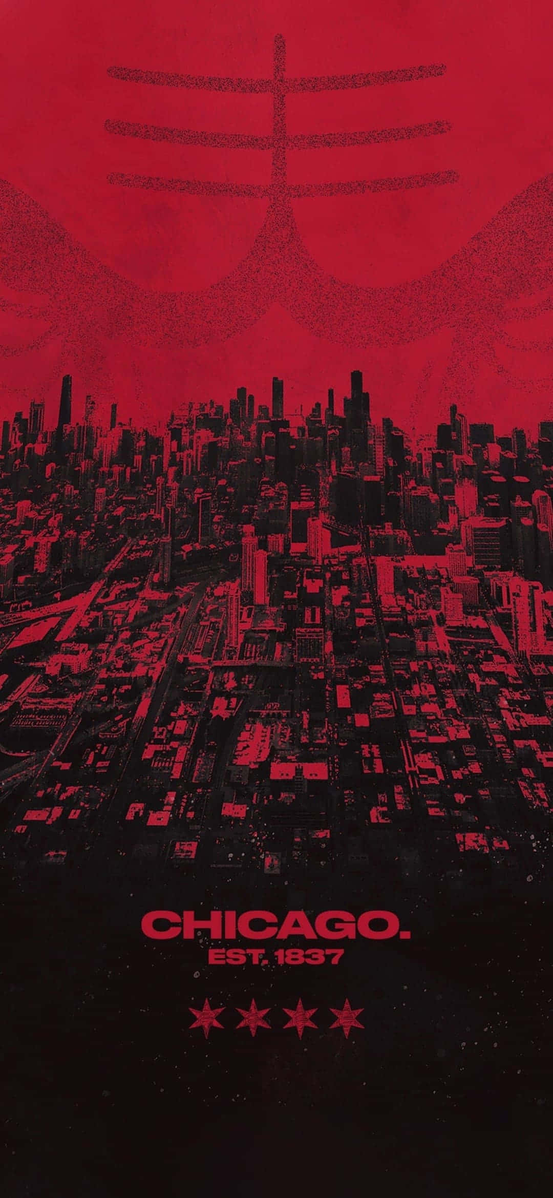 Maak Gereed vir die Wedstryd met hierdie Chicago Bulls iPhone-agtergrond Muurpapier