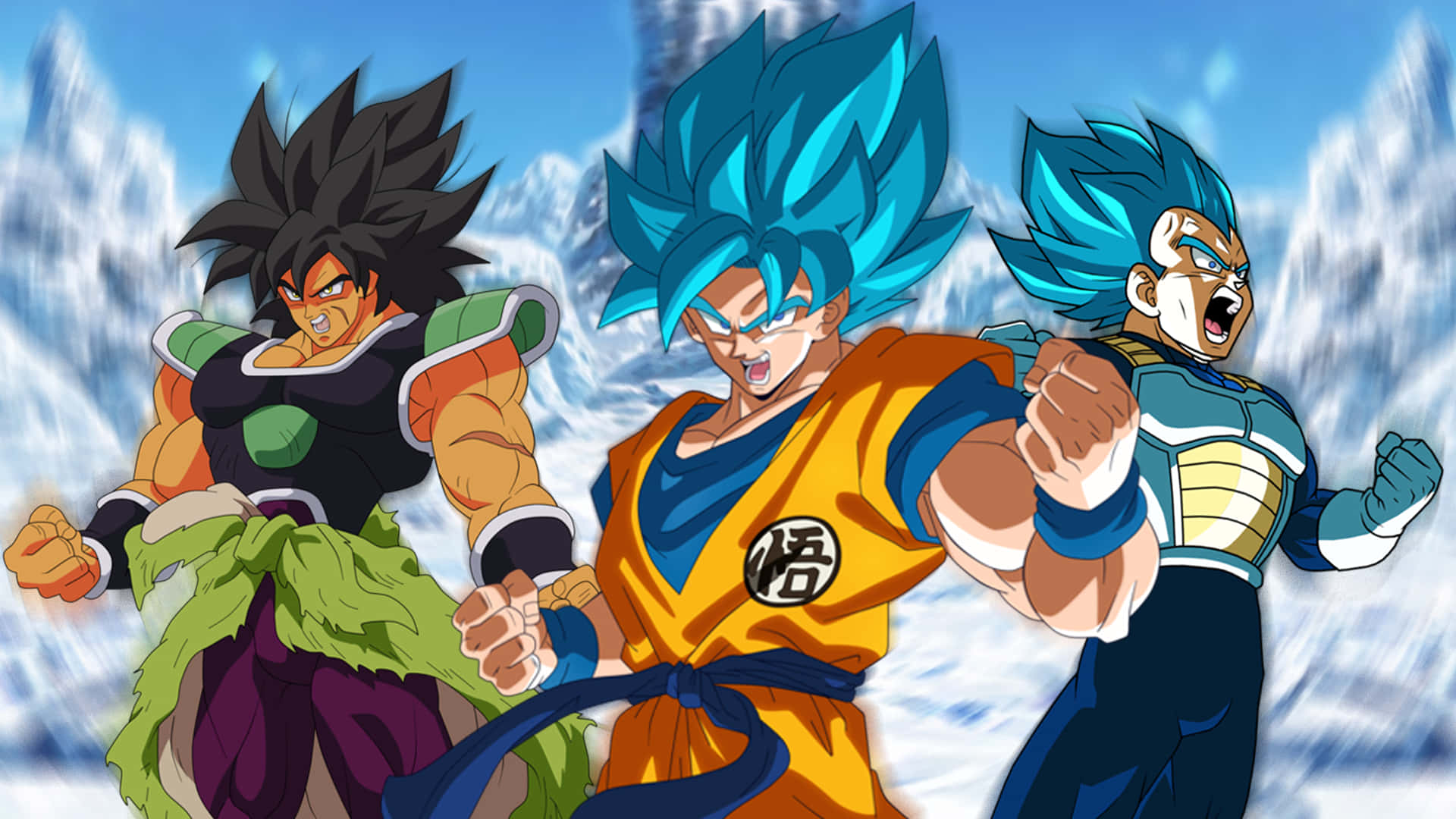 Maak gereed vir epiese aksie en avontuur met Dragon Ball Super Broly! Muurpapier