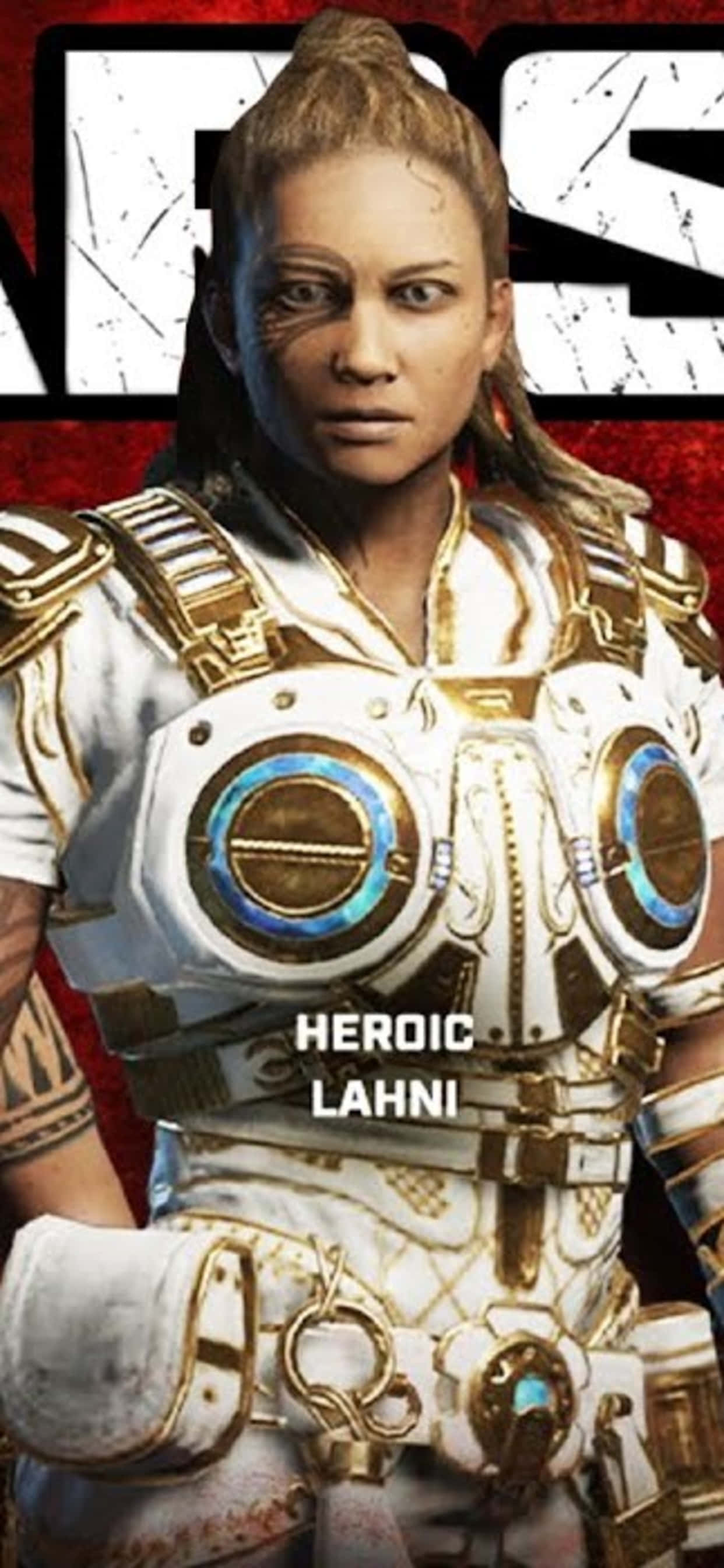 Maak gereed vir intense gevegte met die iPhone Xs Max en Gears of War 5 Muurpapier