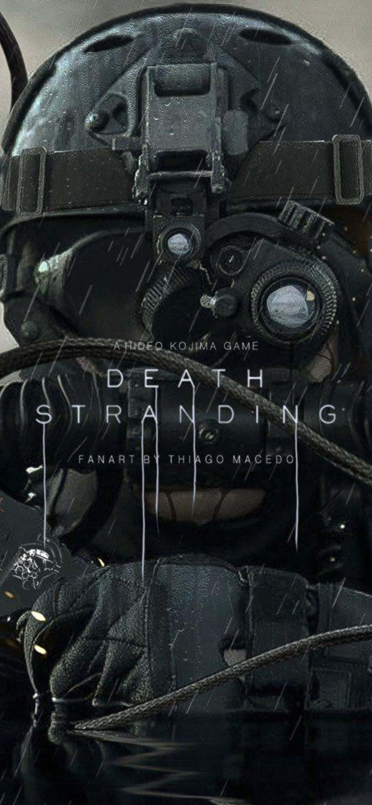 Maak gereed vir 'n vreemde nuwe reis met die iPhone XS Max & Death Stranding Muurpapier