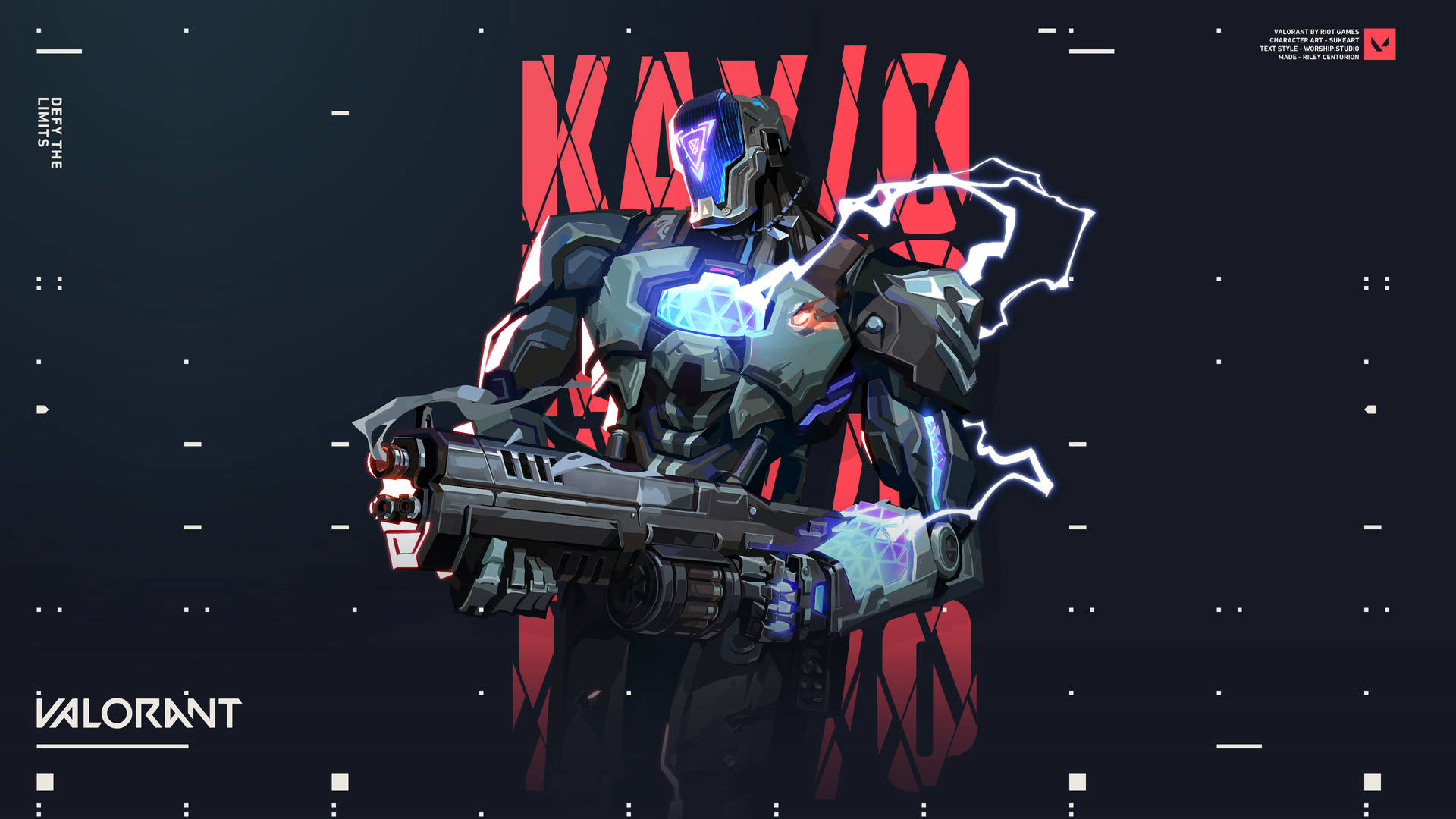Valorant Kay/o-agtergrond