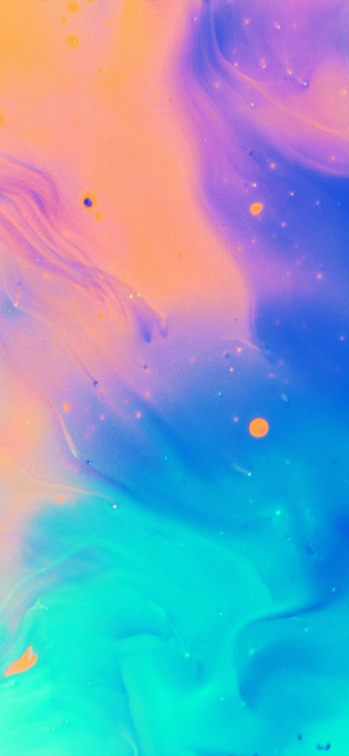 Maak jou Foon so Kleurvol soos jou Lewe met 'n Pastel Reënboog iPhone Muurpapier