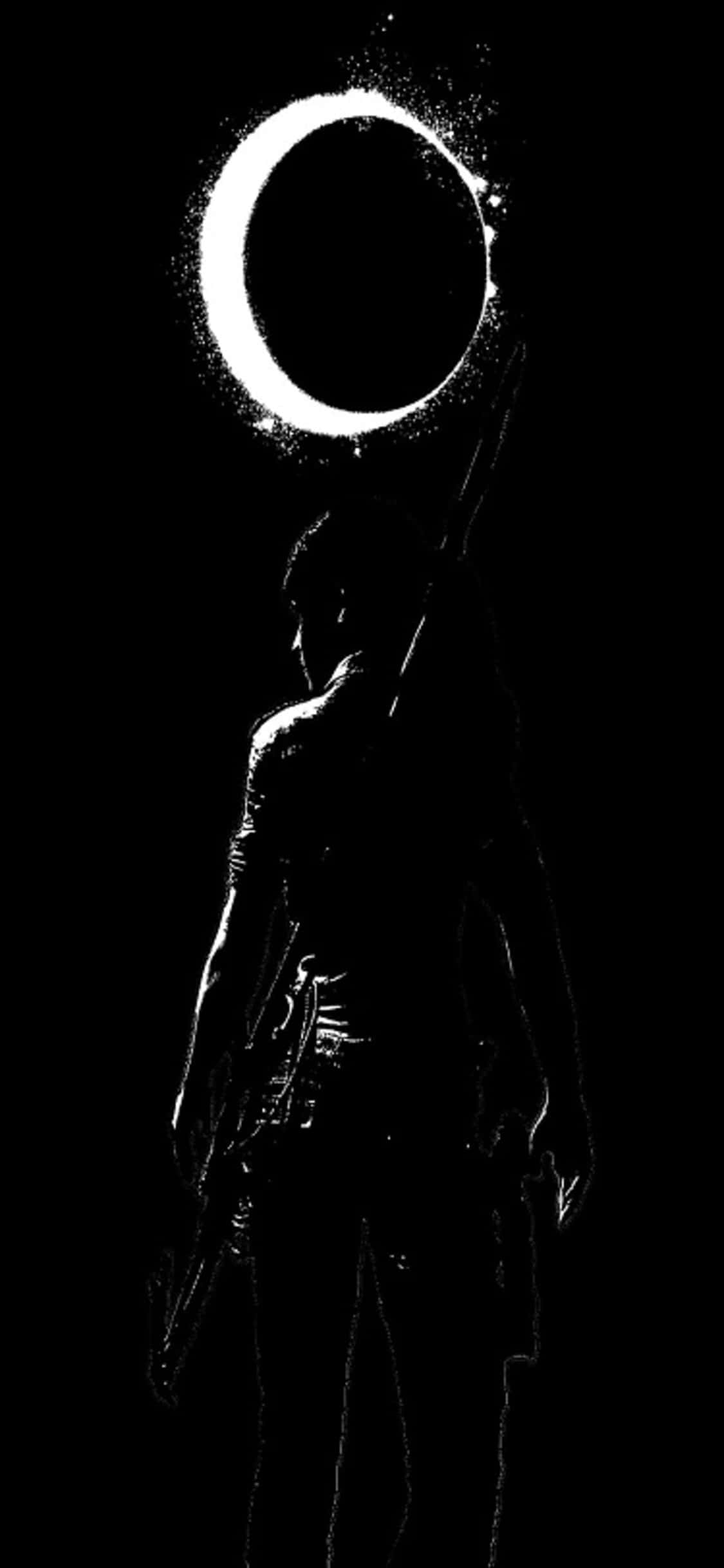 Maak jouself gereed vir die intense avontuur van Shadow of the Tomb Raider op jou iPhone X Muurpapier