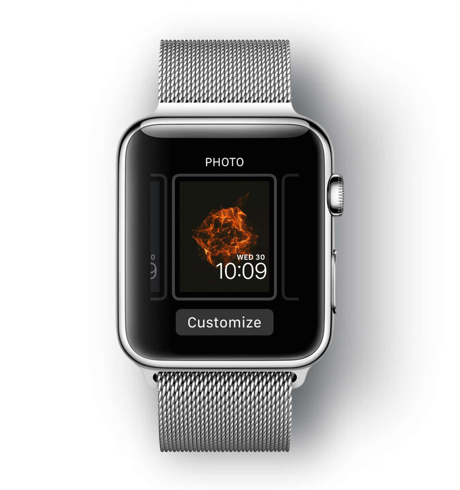 Maak 'n mode-stelling met 'n Apple Watch Muurpapier