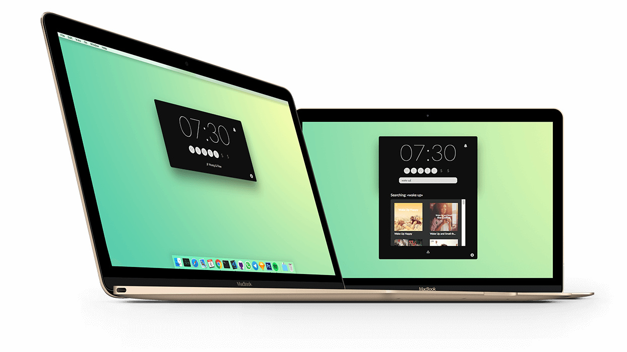 Mac Book Dubbele Skerm Opstelling Muurpapier