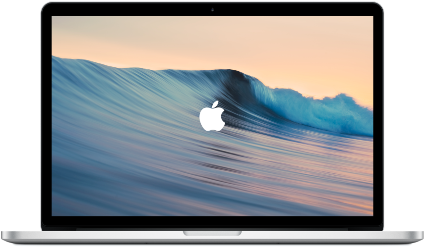 Mac Book Pro met Retina-skerm Muurpapier
