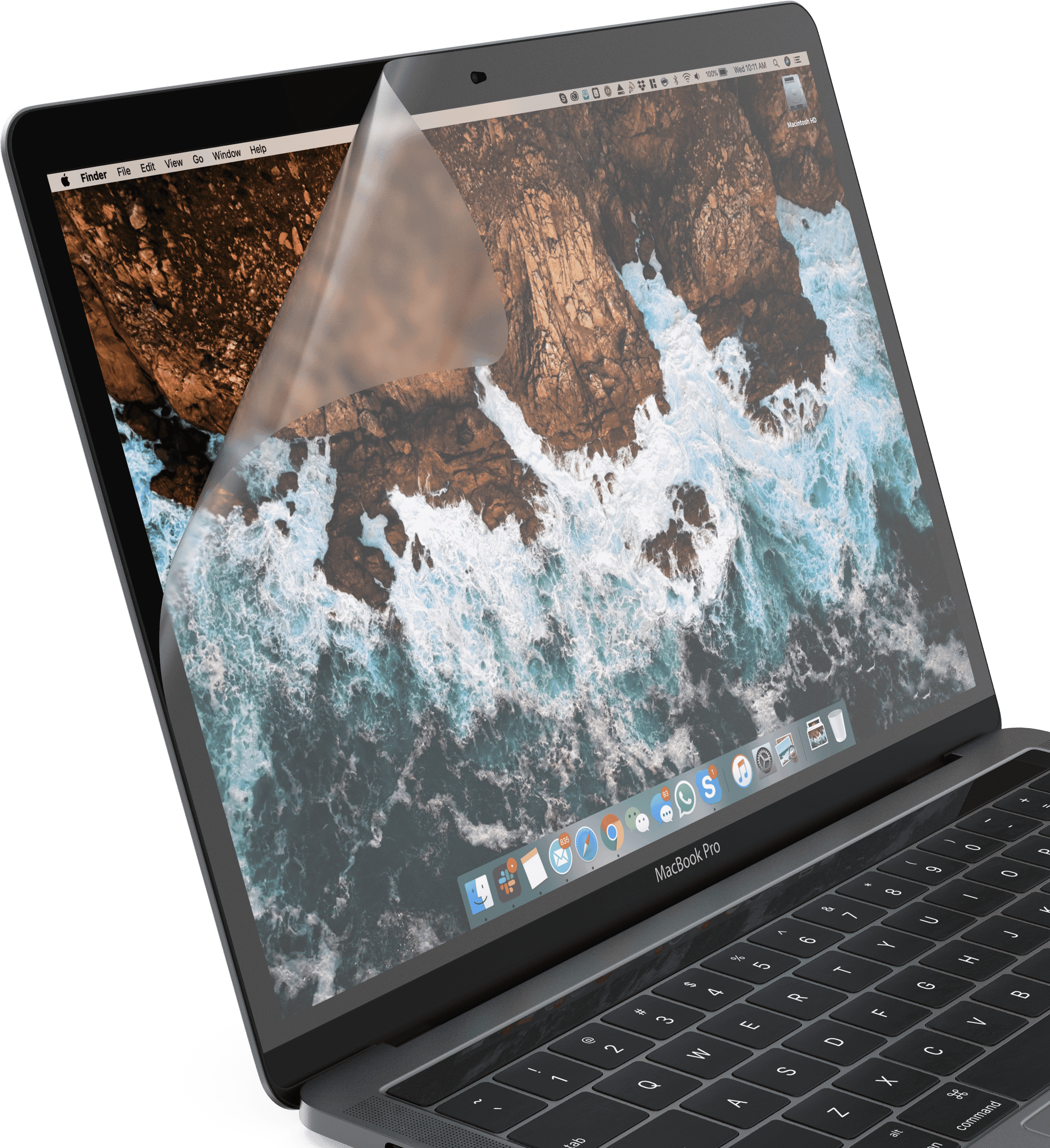 Mac Book Pro met Retina-skerm Muurpapier