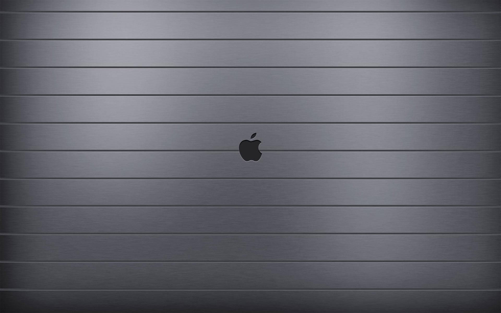 MacBook Air Metaal Logo Muurpapier