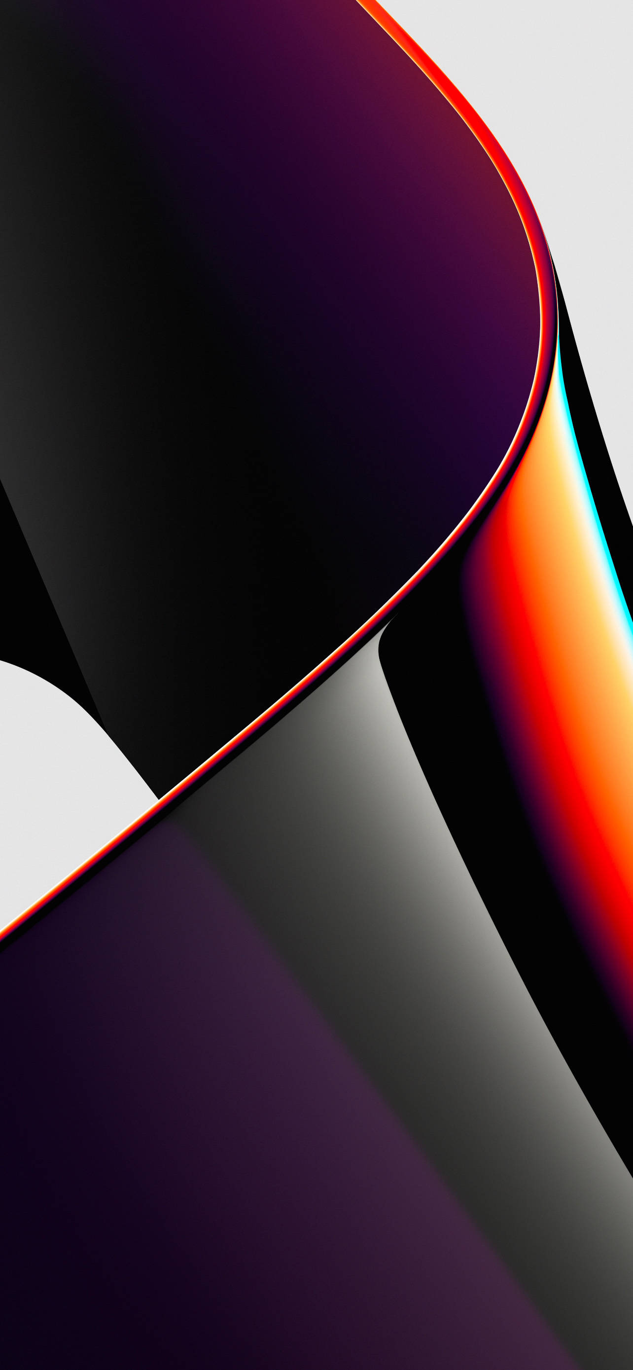 MacBook Pro Chroma Rooi 2021 Muurpapier