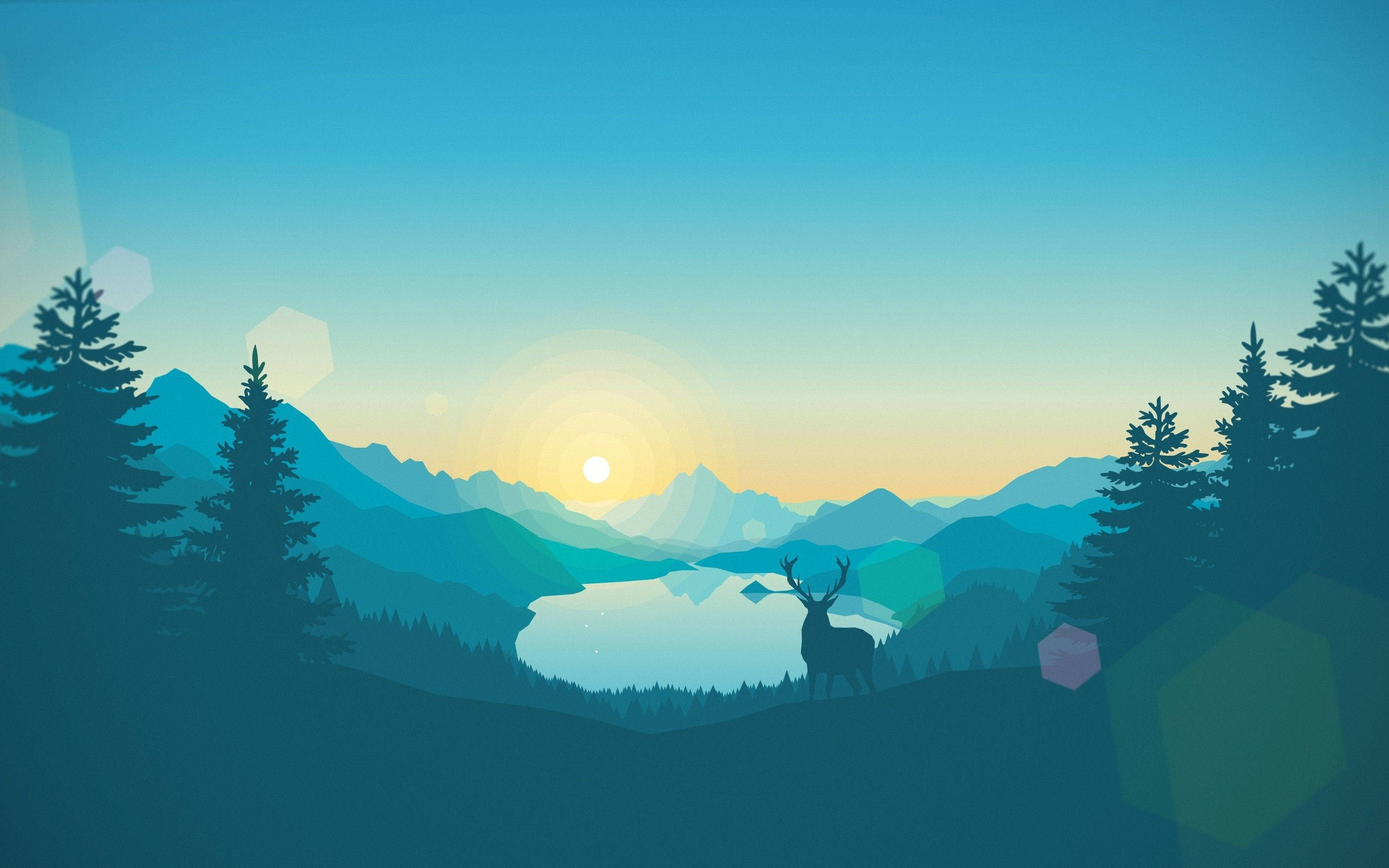 MacBook Pro Firewatch Skoonmaak Muurpapier