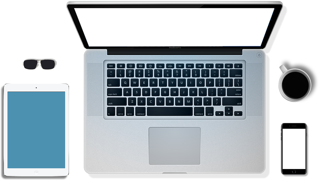MacBook Pro Werkspasopstelling Muurpapier