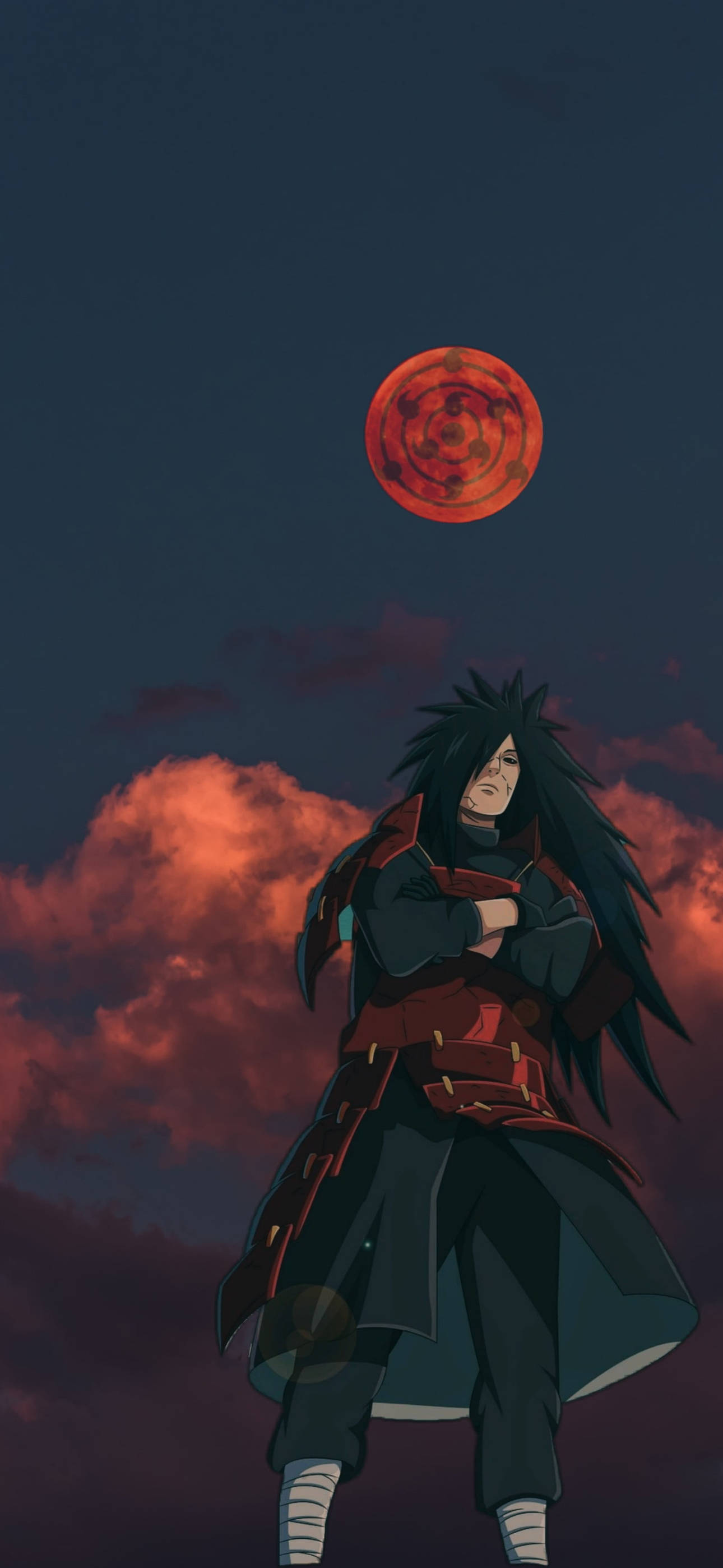 Madara Uchiha Estetiese Anime iPhone Muurpapier