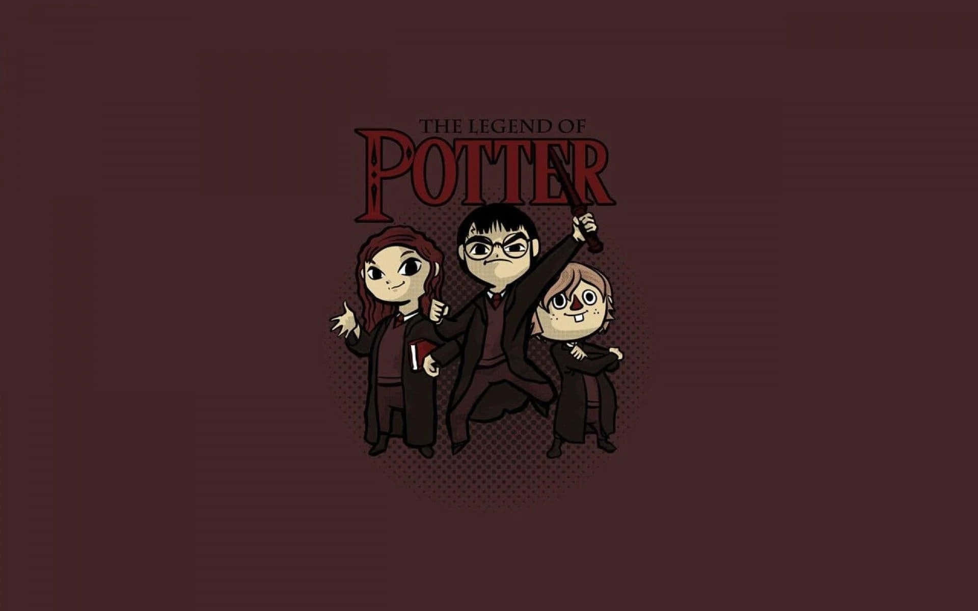 Magiese Estetiek van Harry Potter Muurpapier