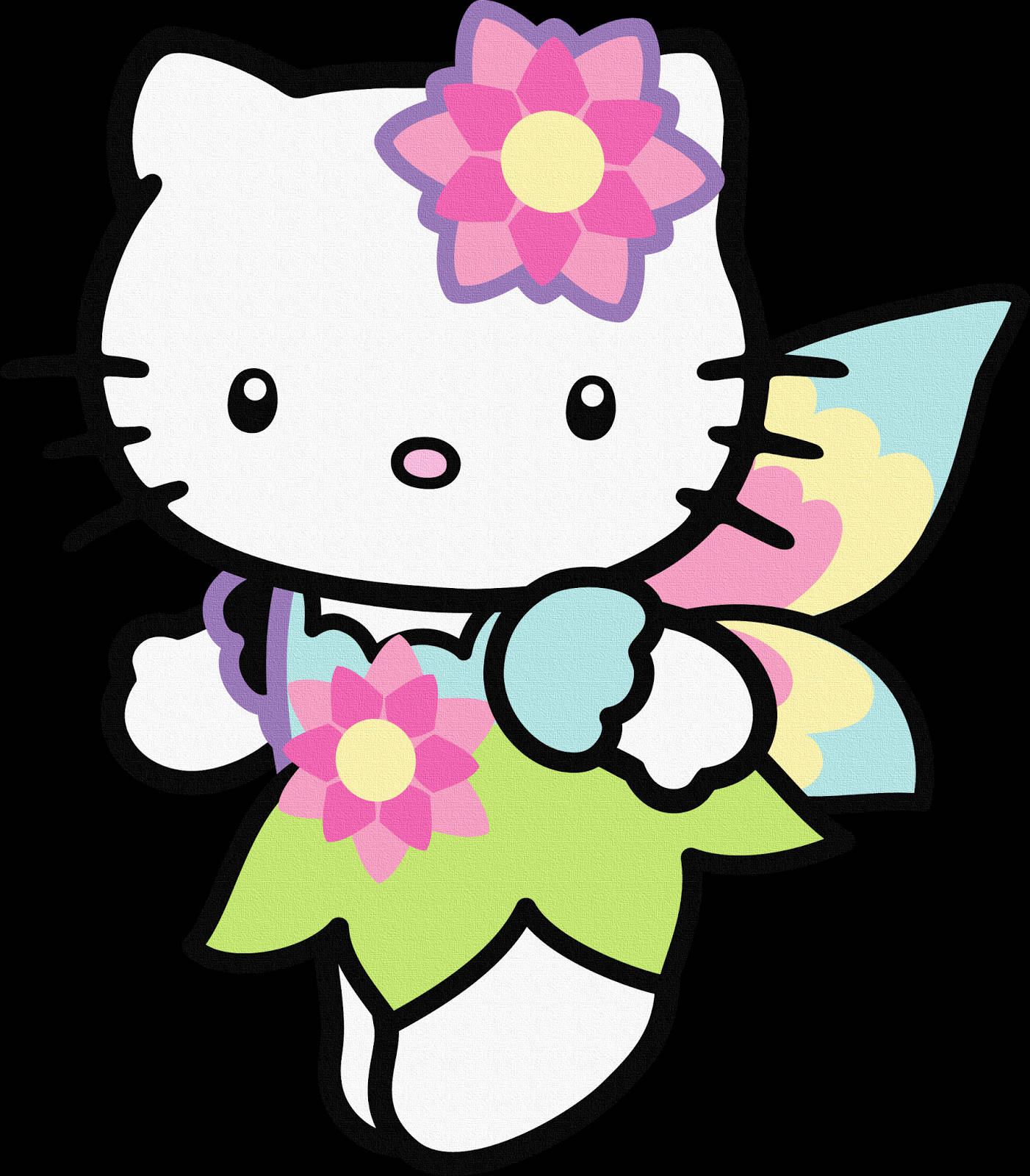Magiese Sprokies Hello Kitty PFP Muurpapier