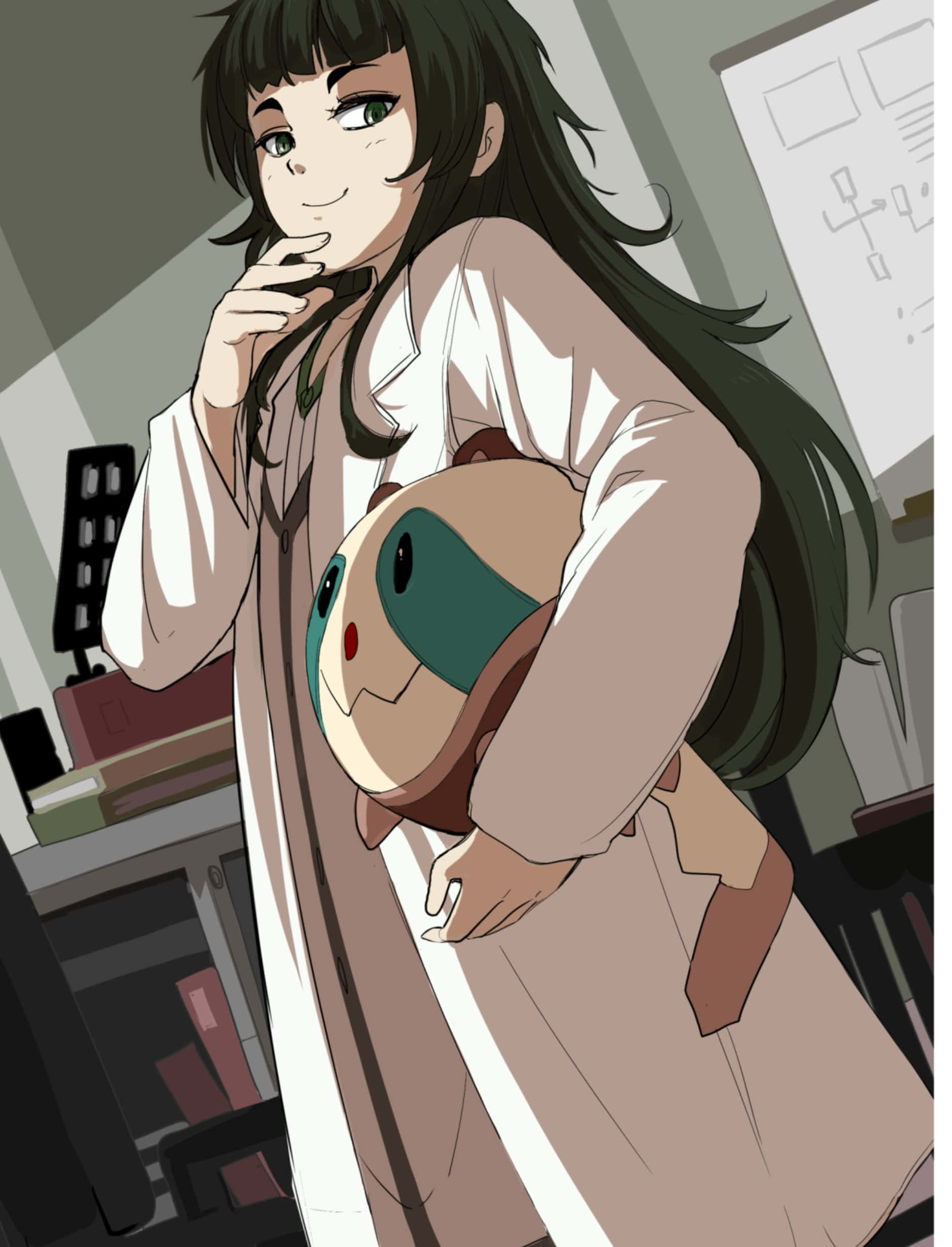 Maho Hiyajo - Steins;Gate 0 Karakter Muurpapier