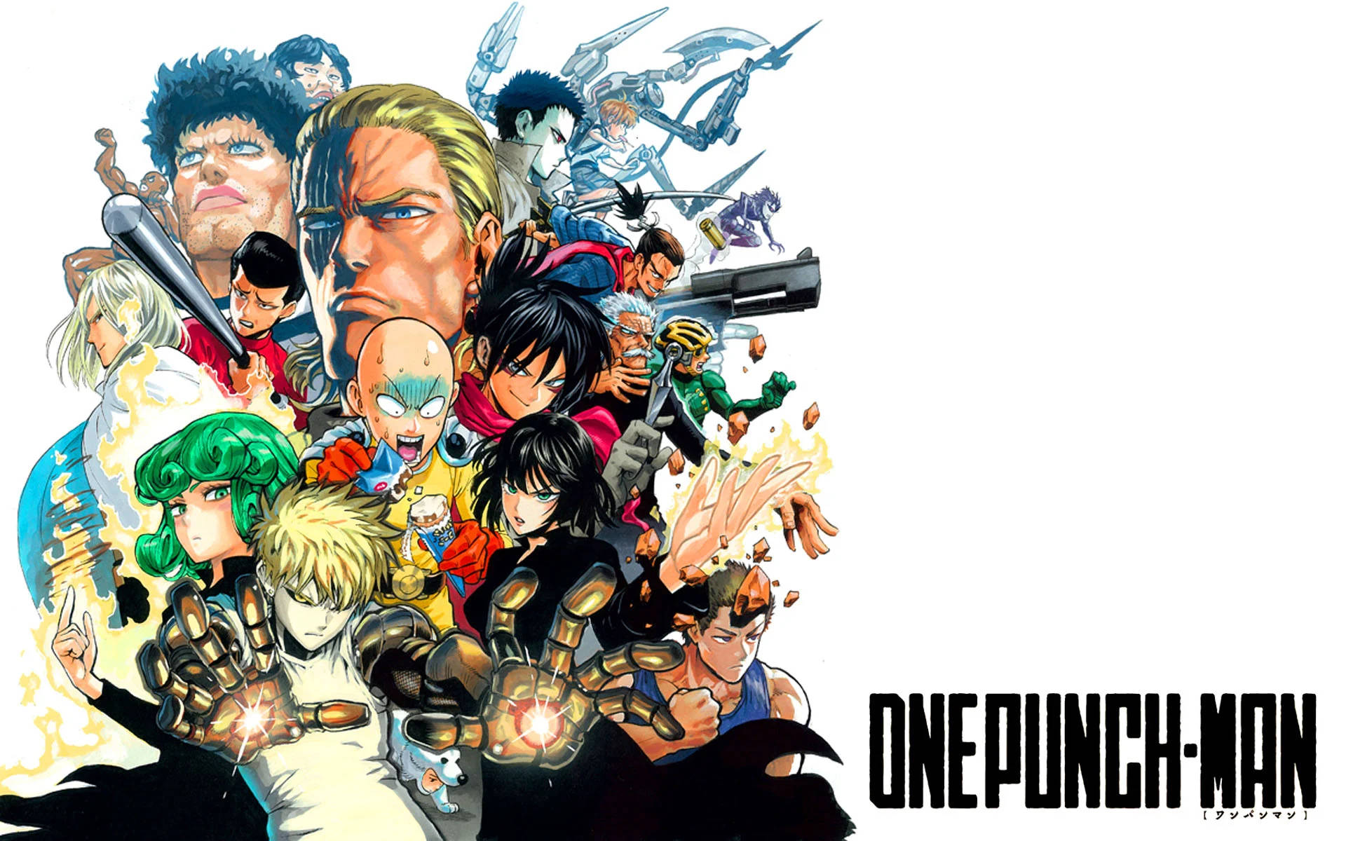 Mal One Punch Man Snaaks Anime Muurpapier