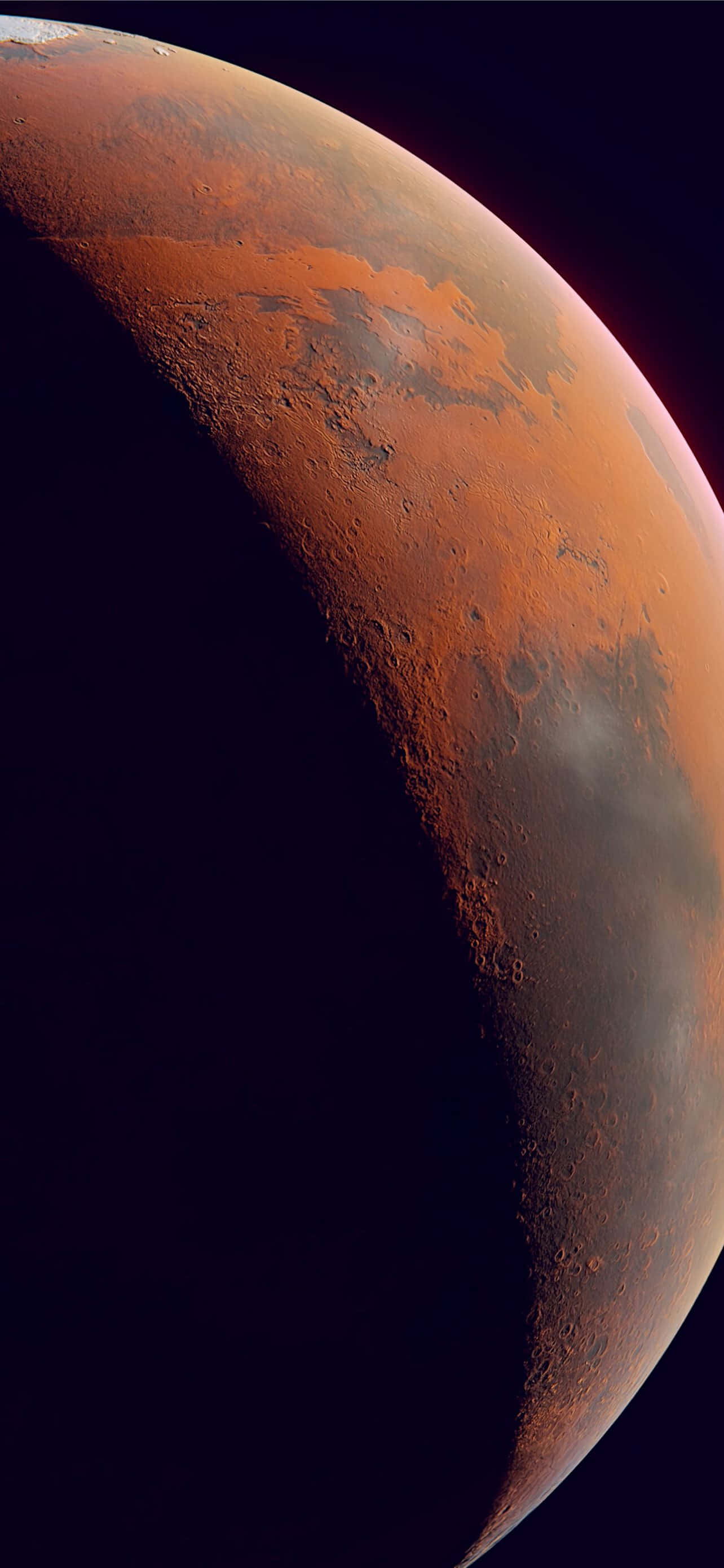 Mars Agtergrond Muurpapier