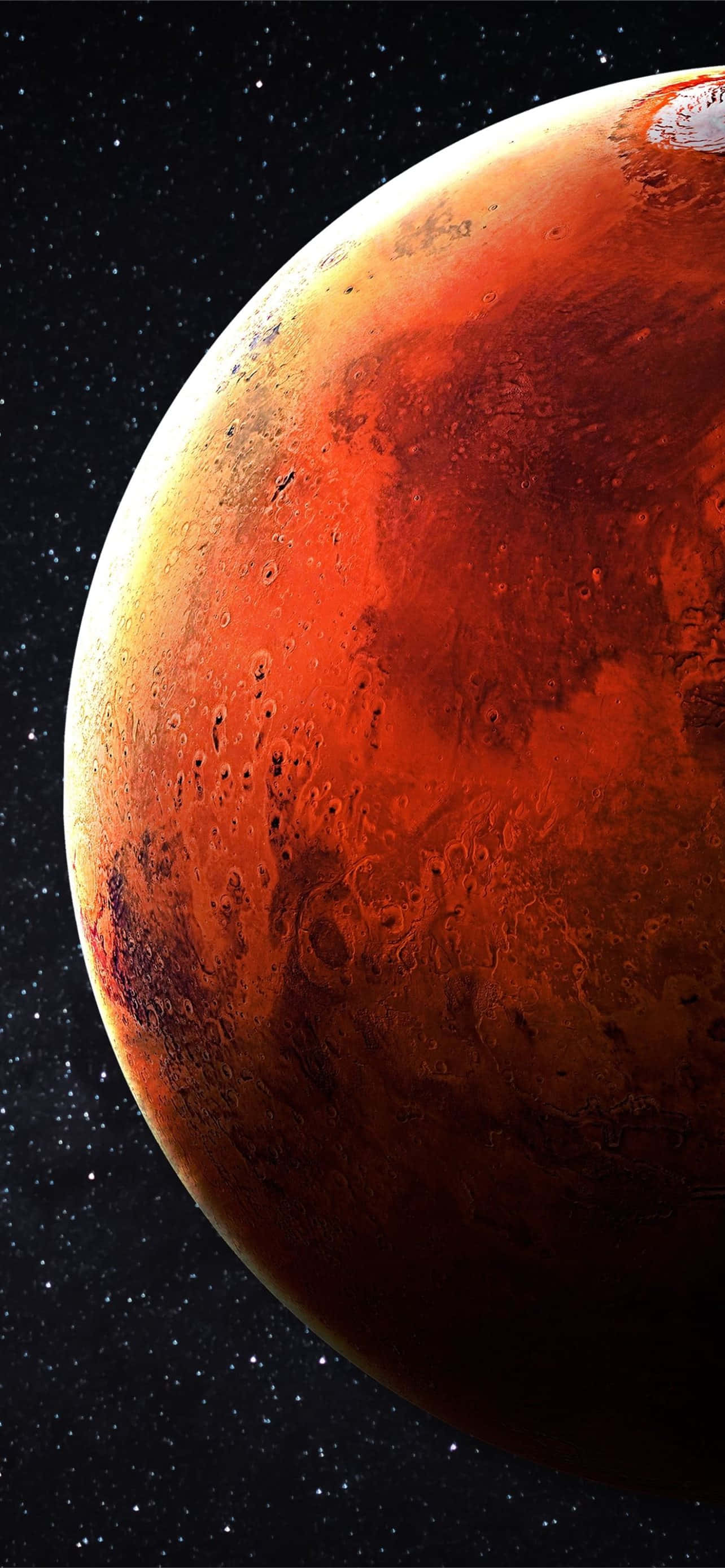 Mars Agtergrond Muurpapier