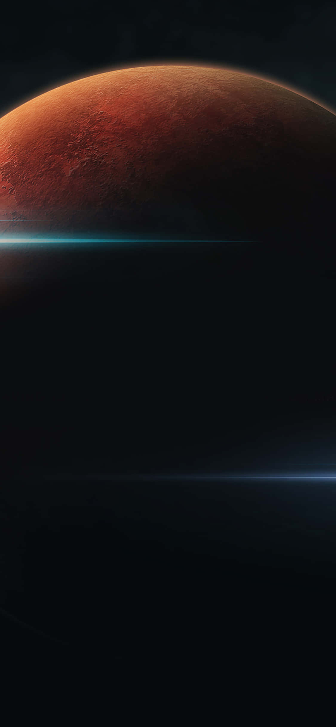 Mars Agtergrond Muurpapier