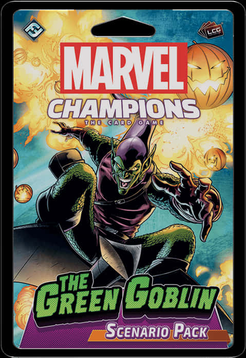 Marvel Champions Green Goblin Kaartspel Pak Muurpapier