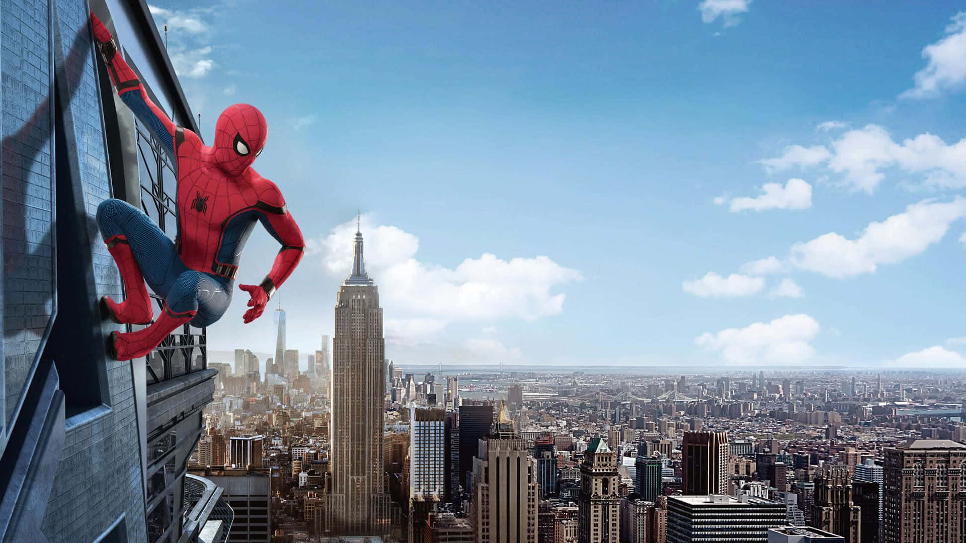 Marvel-fliek Spinnekop Man Rekenaar Muurpapier