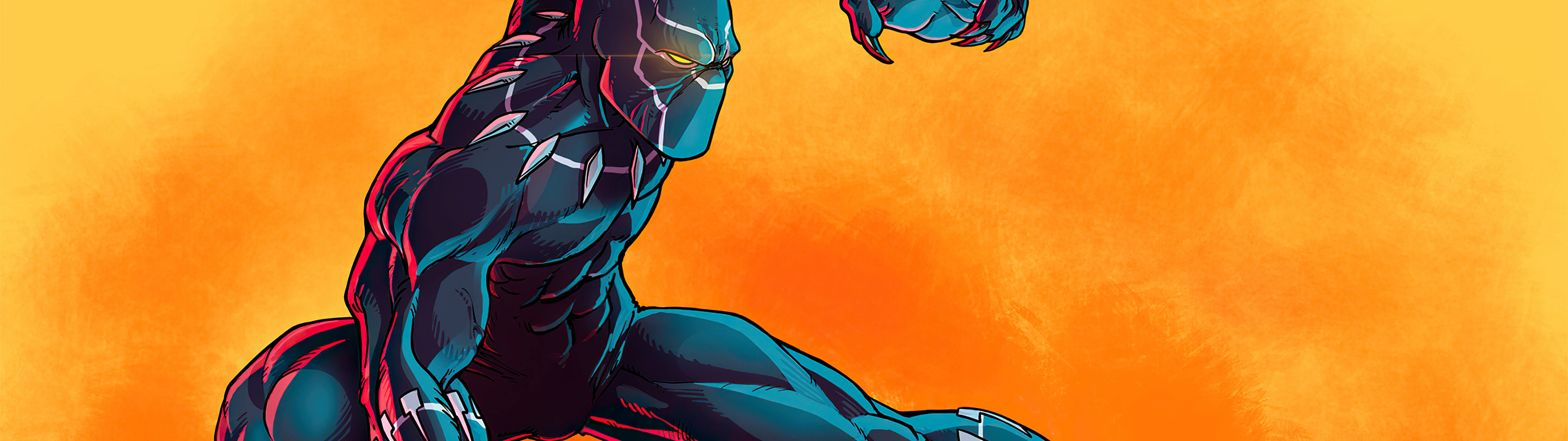 Marvel se Black Panther 5120 x 1440 Muurpapier