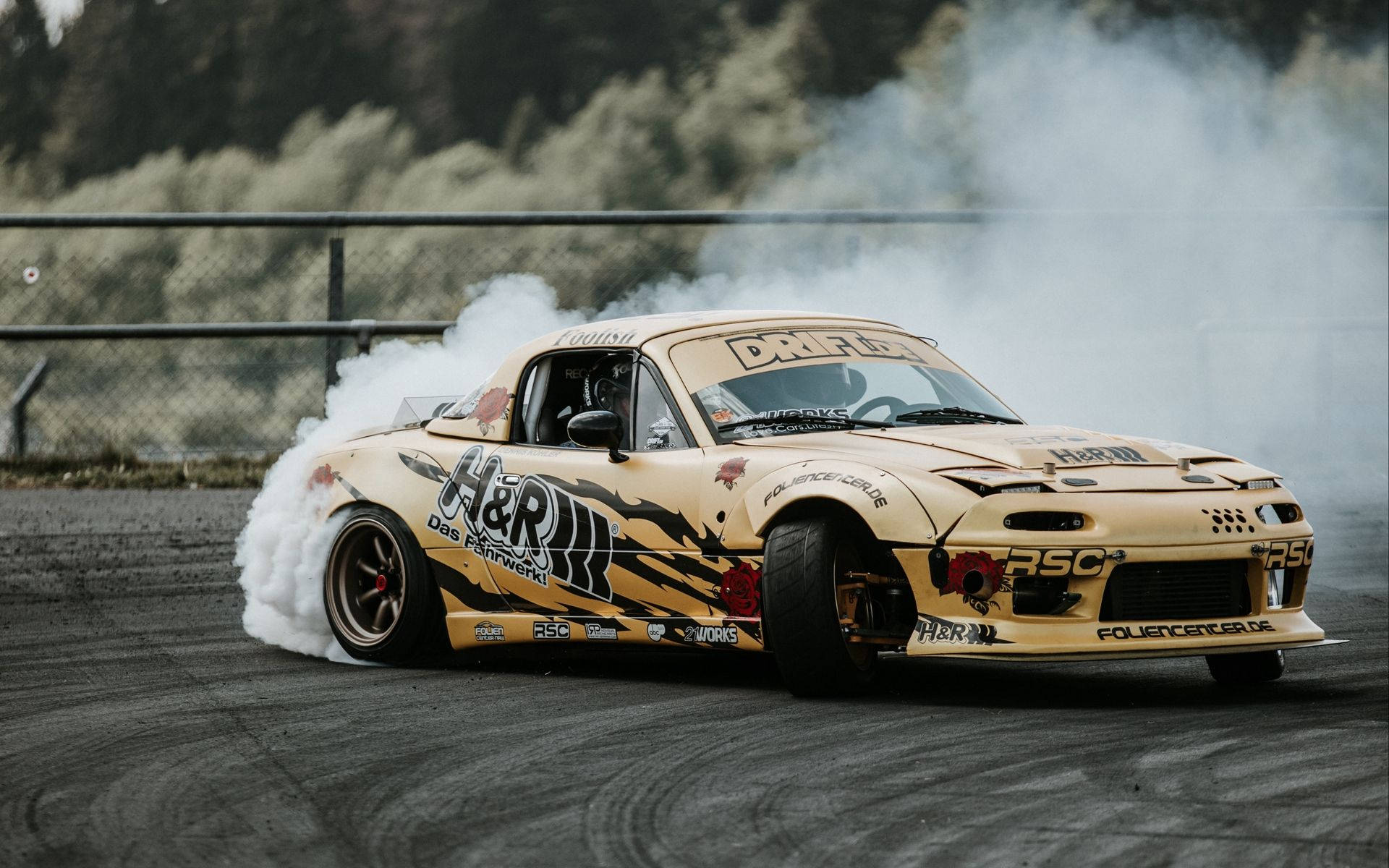 Mazda RX-7 Drift Motor Muurpapier
