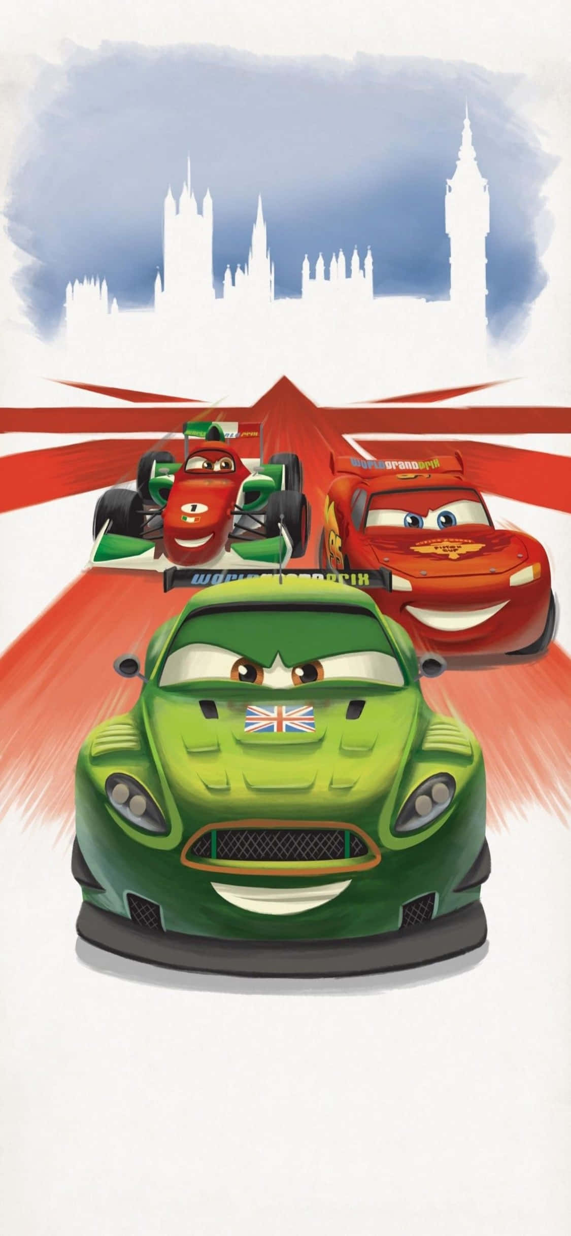 McQueen, Nigel Gearsley iPhone X Motors Agtergrond Muurpapier