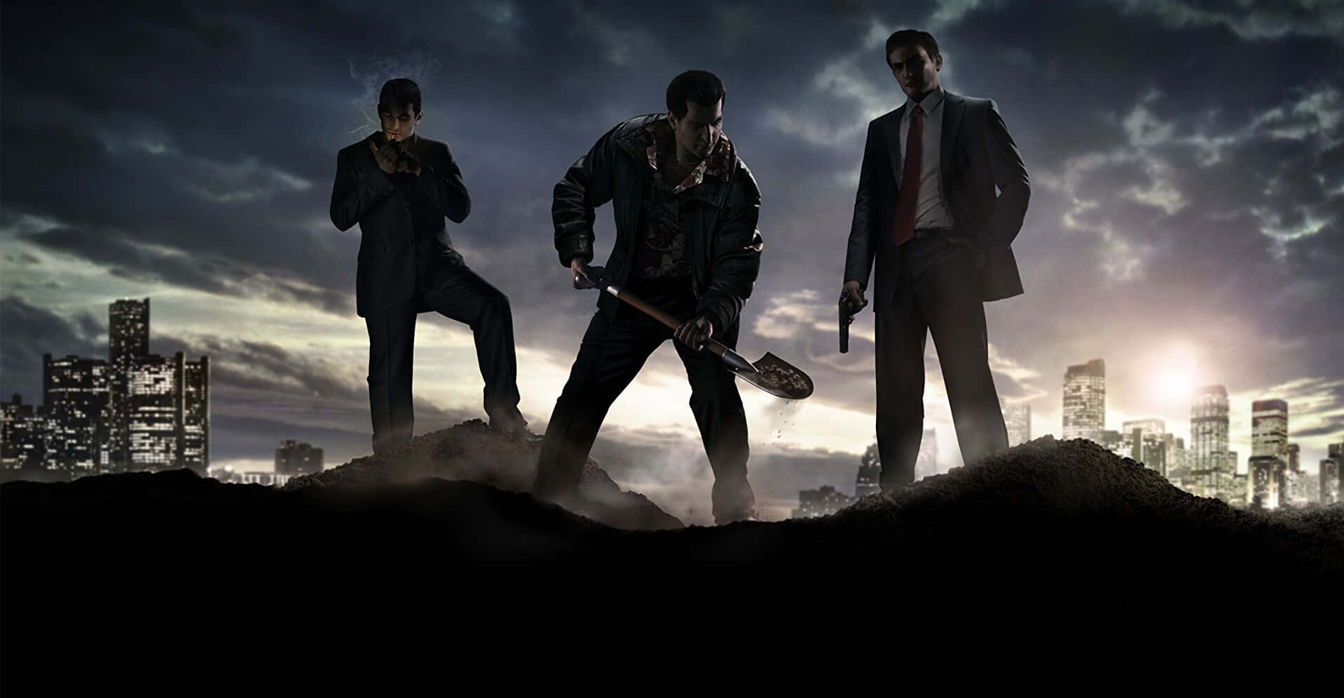 Meeslepende oopwêreld-ervaring in Sleeping Dogs Muurpapier