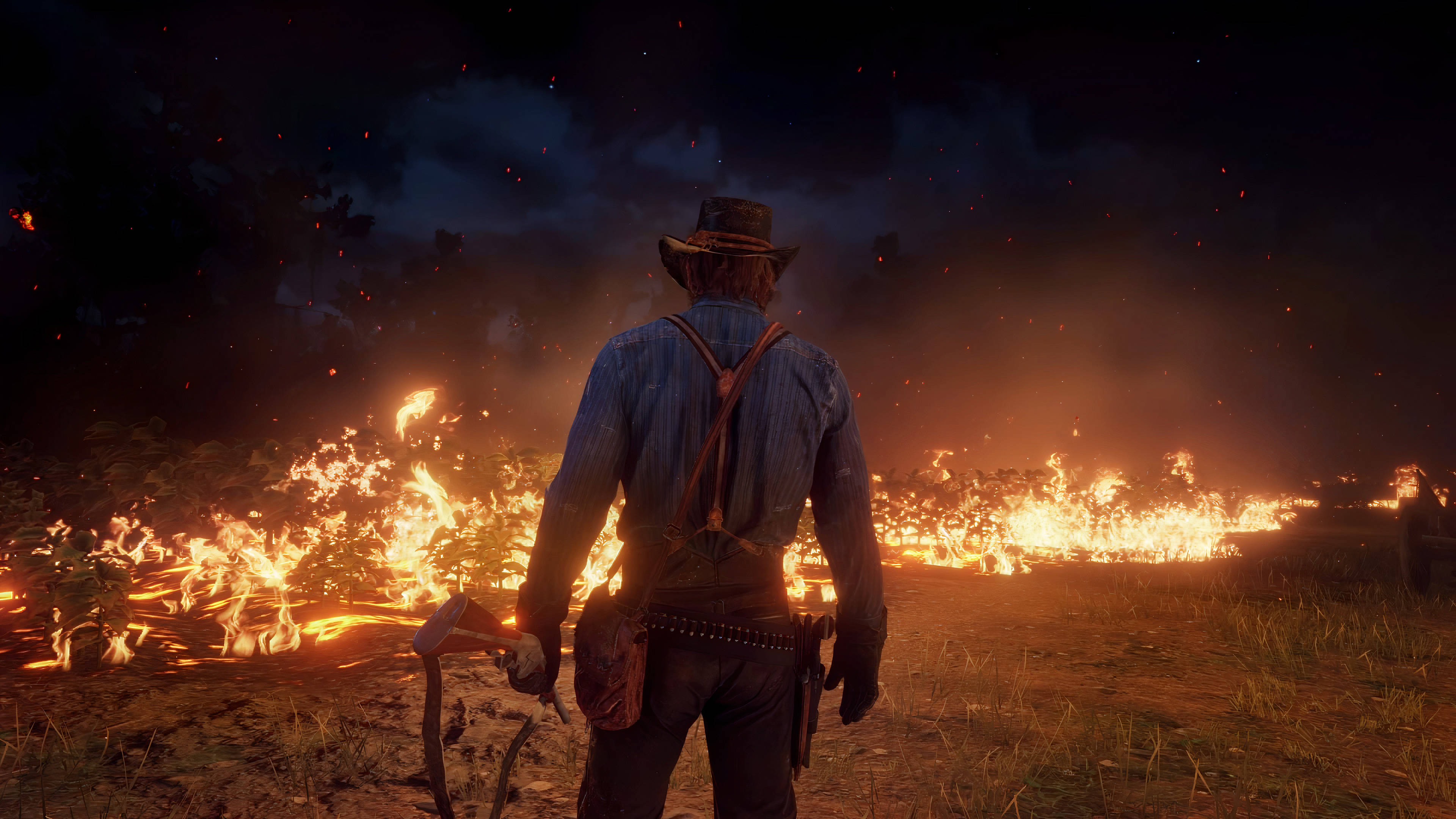 Meeslepende Wêreld van Red Dead Redemption 2 Muurpapier