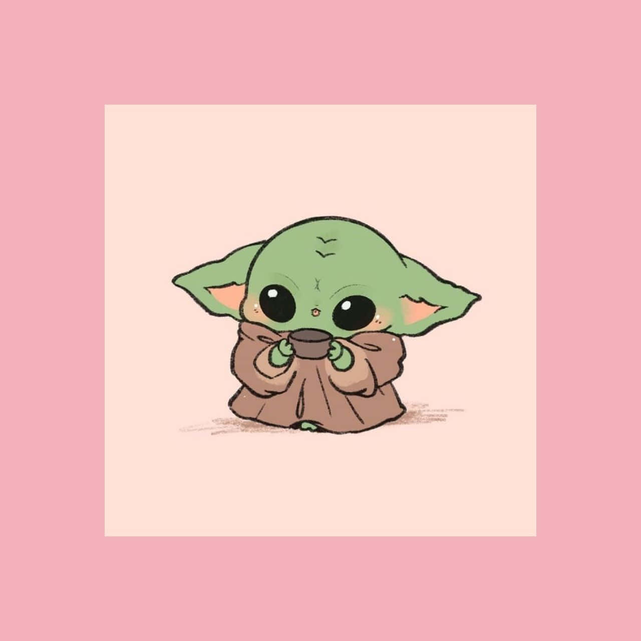 Meester Yoda Muurpapier