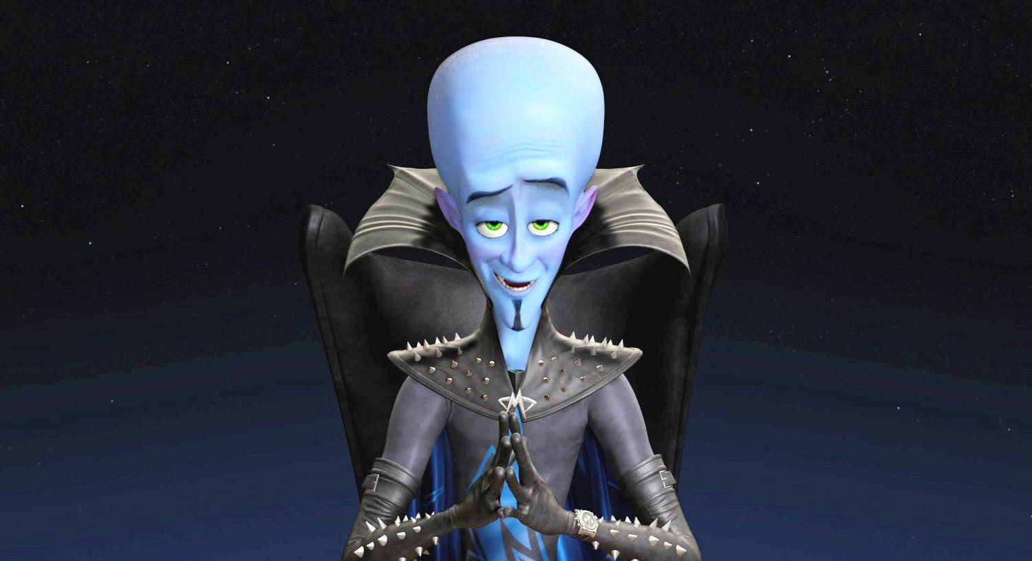Megamind Hande Saam Muurpapier