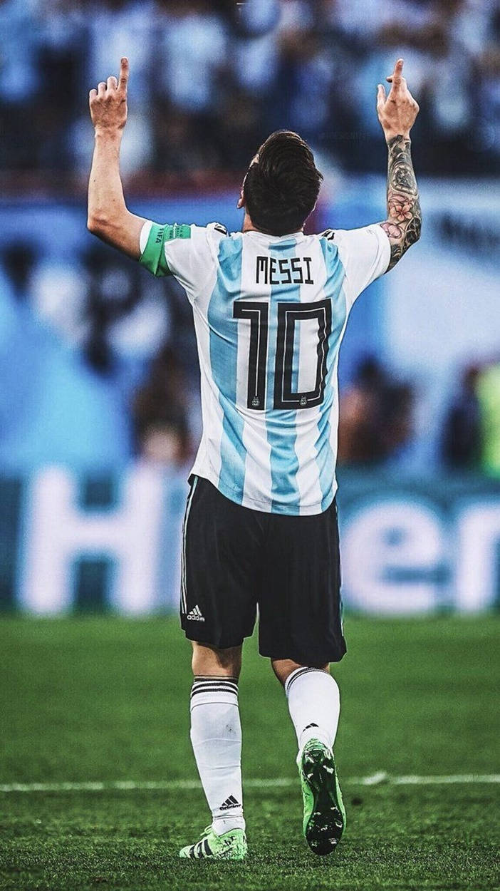 Messi Argentinië prys God Muurpapier