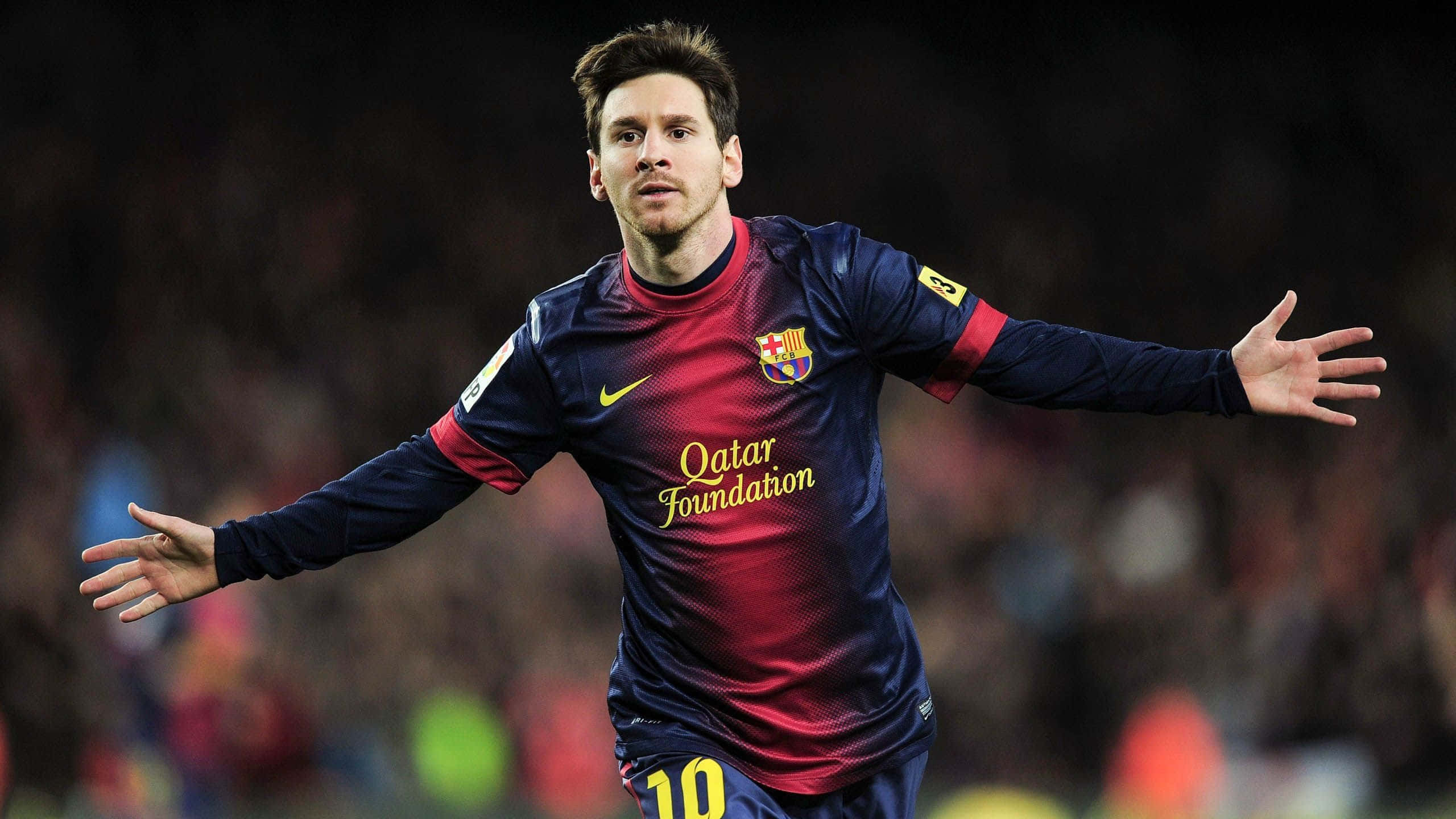 Messi – Die Grootste Sokkerspeler van Alle Tye Muurpapier