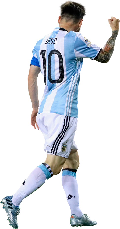 Messi se viering in Argentynse hemp Muurpapier