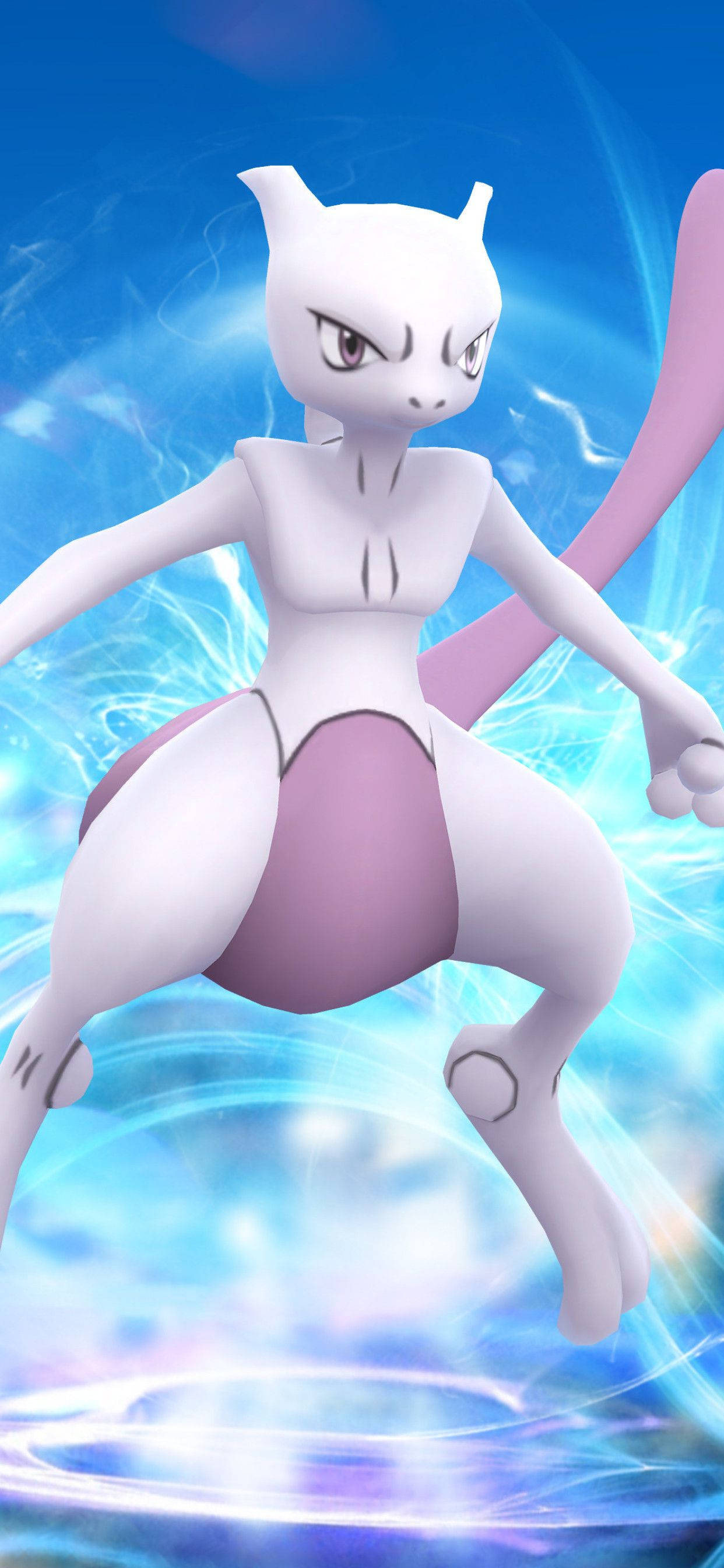 Mewtwo In Game Foon Muurpapier