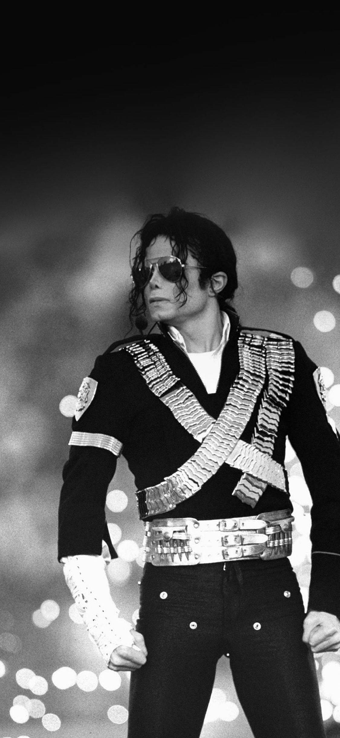 Michael Jackson By Super Bowl Muurpapier
