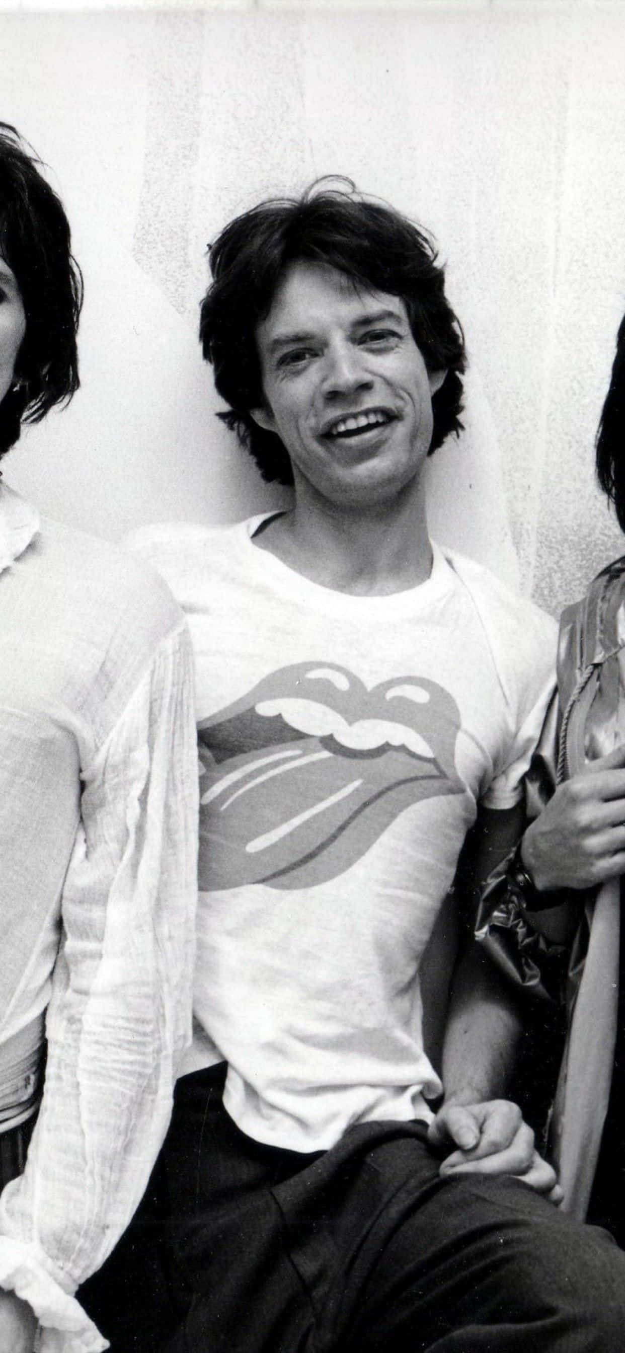Mick Jagger Muurpapier