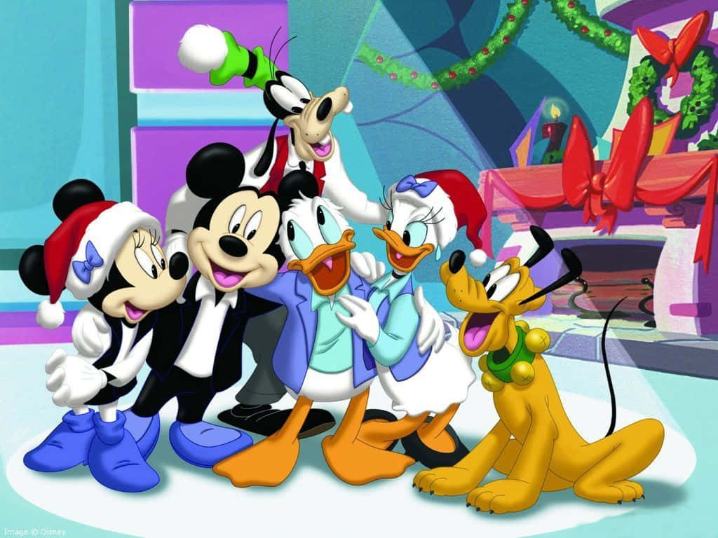 Mickey Mouse Clubhouse Pret Prentjie van Disney Muurpapier