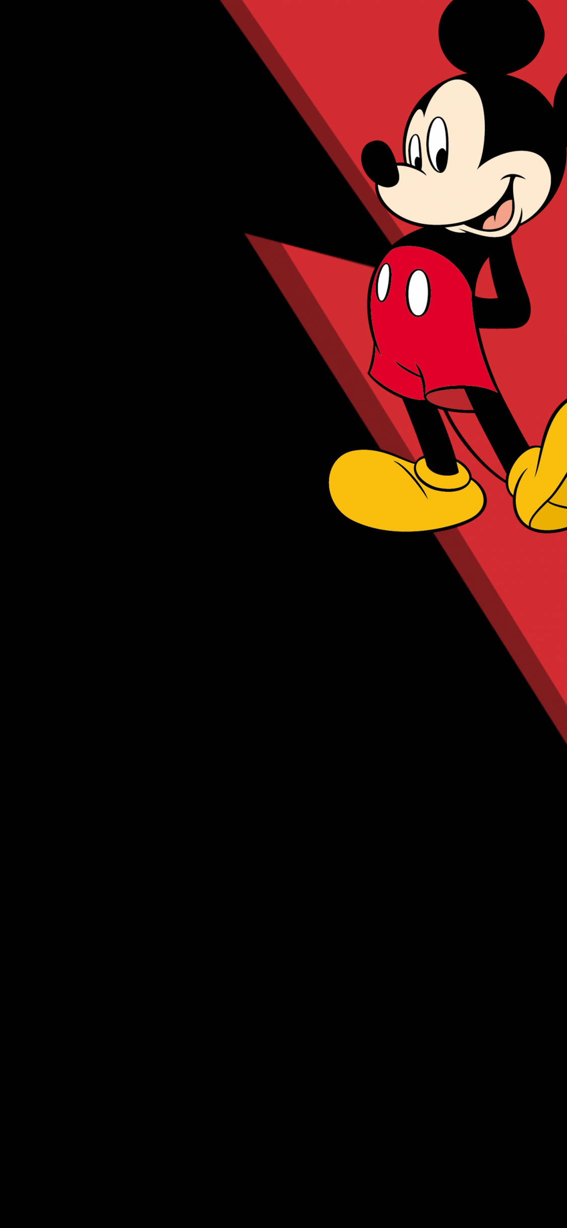 Mickey Mouse Galaxy S10 Muurpapier