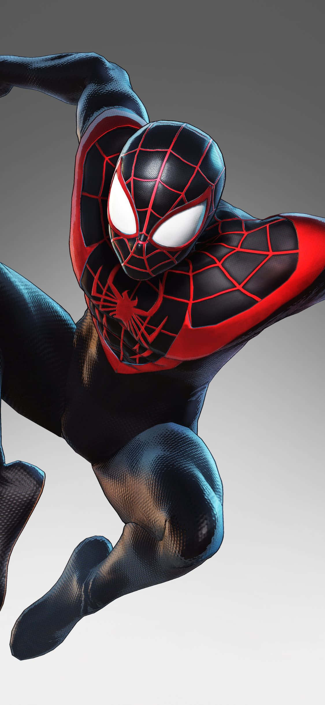 Miles Morales iPhone XS Marvel-agtergrond Muurpapier