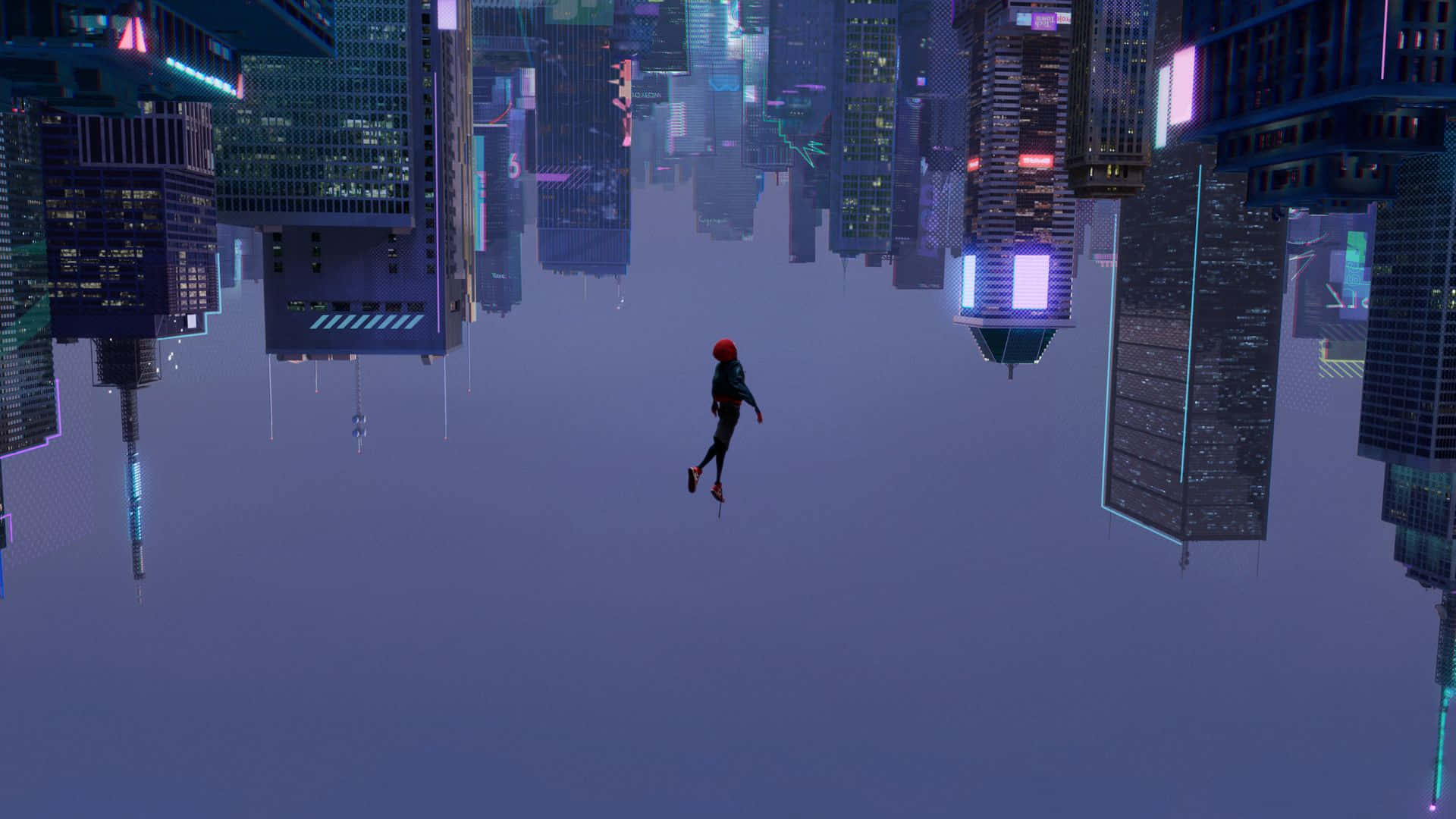 Miles Morales Spider Man Rekenaar Muurpapier