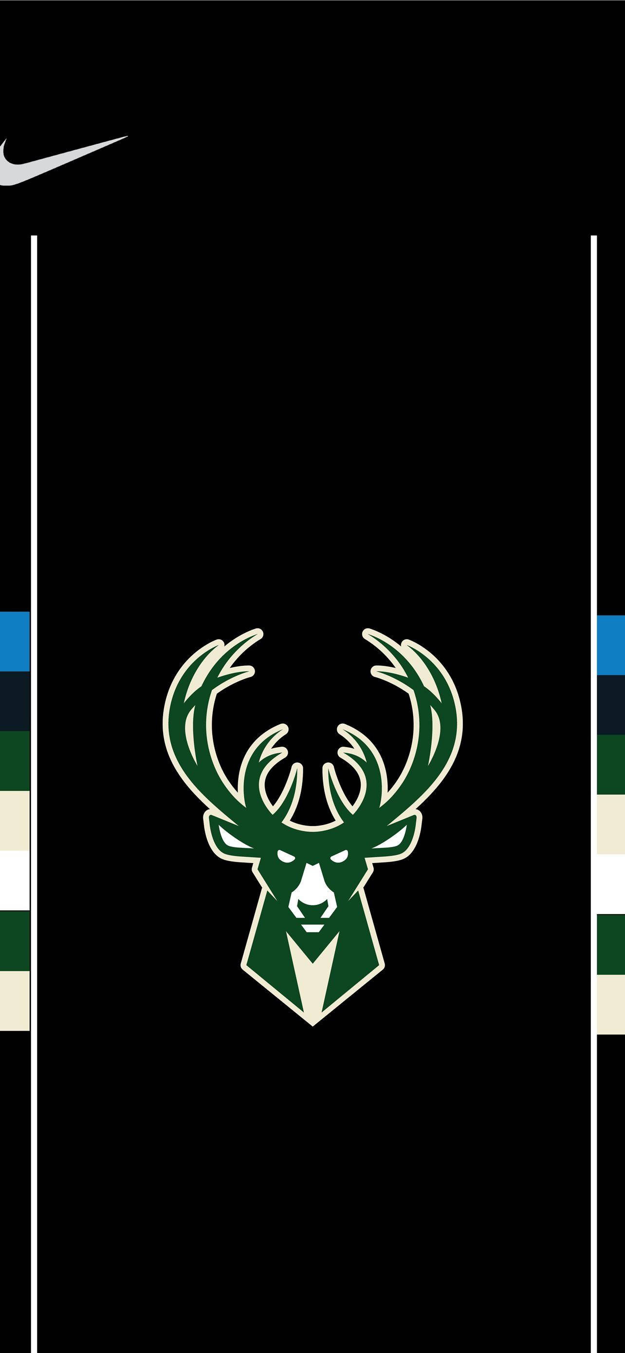 Milwaukee Bucks Portretbeeld Muurpapier
