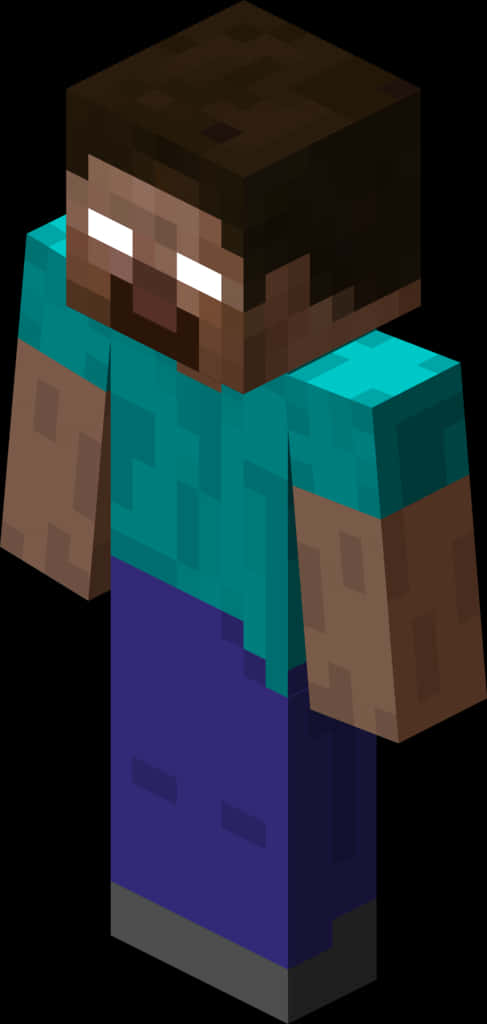 Minecraft Herobrine Karakterweergawe Muurpapier