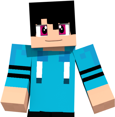 Minecraft Karakter Blouhemp Muurpapier