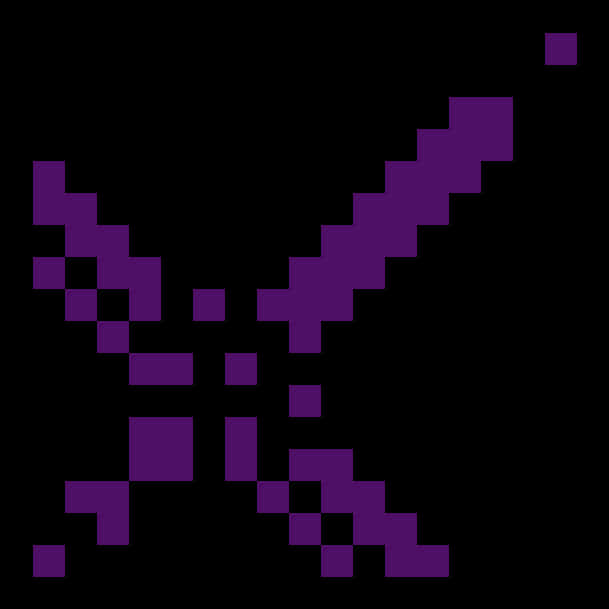 Minecraft Pixel Swaard Ikoon Muurpapier