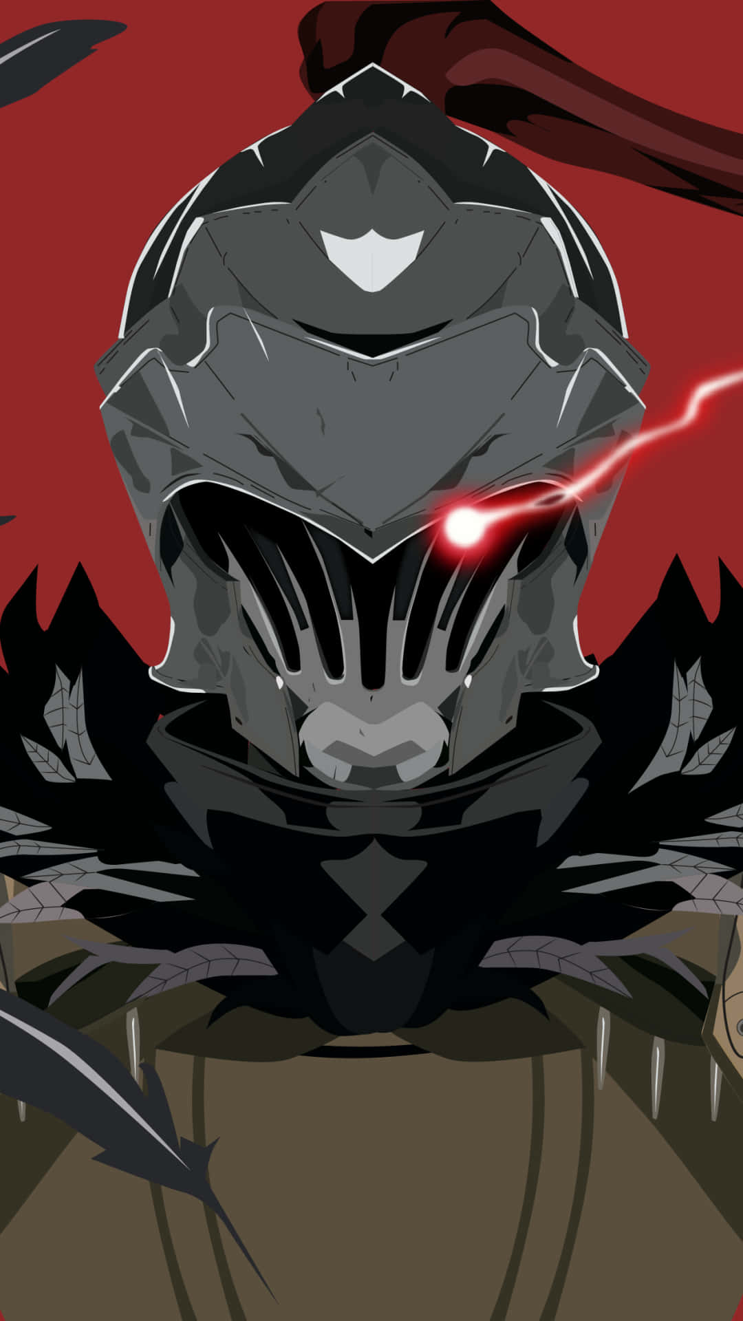 Minimale Anime Goblin Slayer Muurpapier