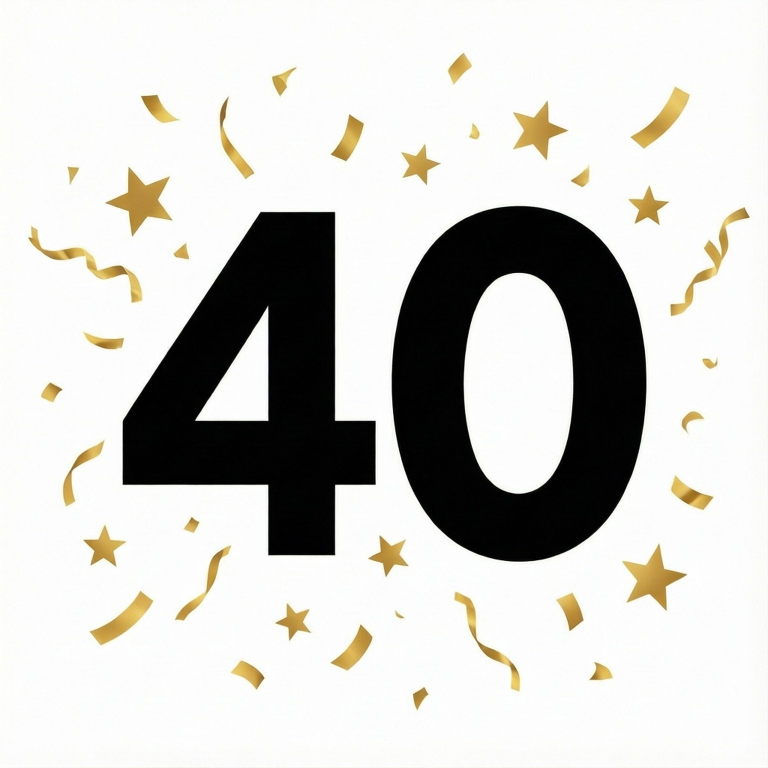 Minimalistiese 40 Konfetti Muurpapier