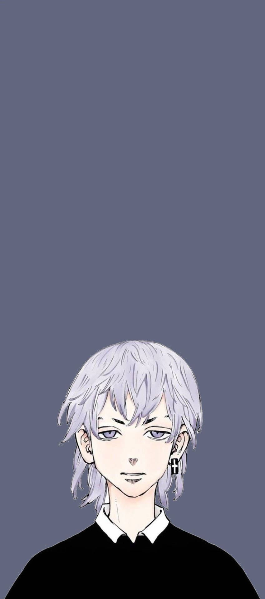 Minimalistiese Anime Takashi Mitsuya Muurpapier