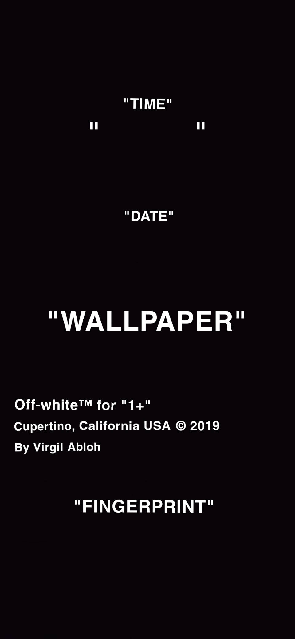 Minimalistiese Elegansie in Off White Muurpapier